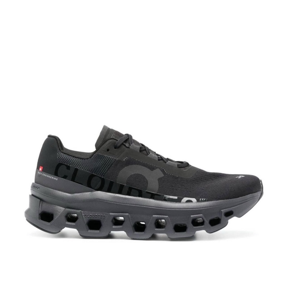 On Running Black Cloudstratus Sneakers